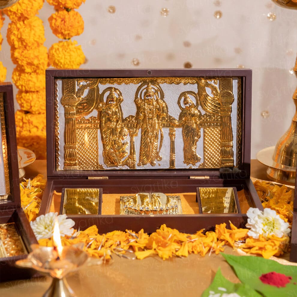 Ram Darbar Pocket Temple (24K Gold Coated)