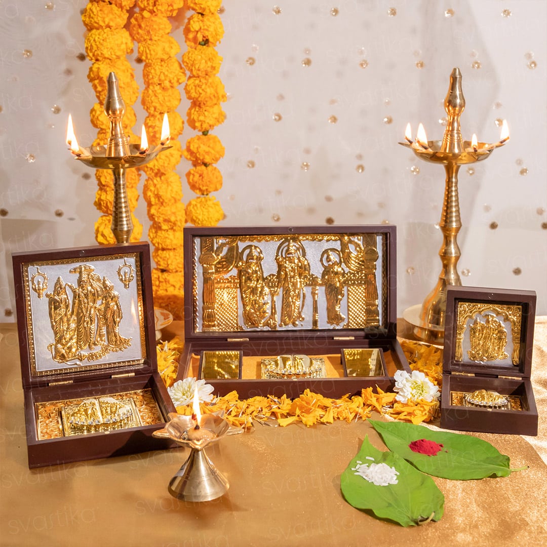 Ram Darbar Pocket Temple (24K Gold Coated)