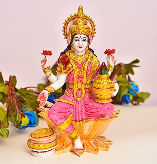 Handicraft Polyresin Marble dust Laxmi Ji Murti